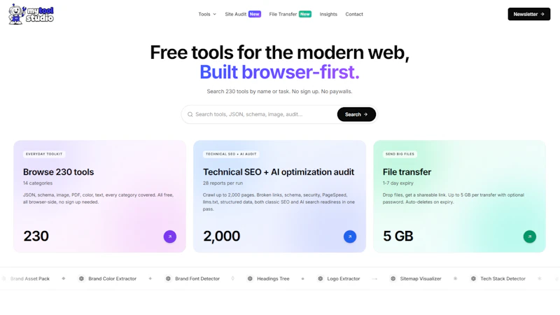 My Tool Studio screenshot 2