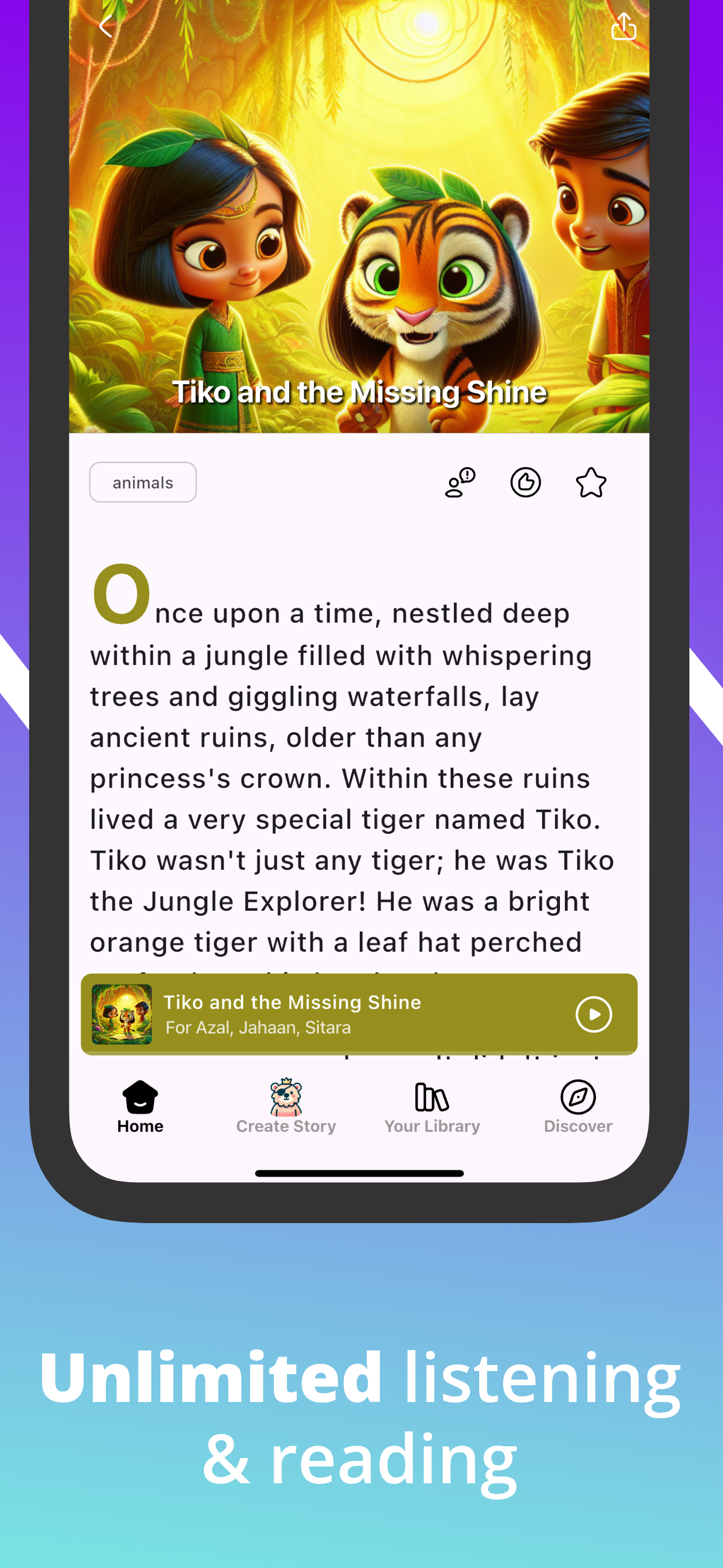 StoryPie: Magischer Geschichtenersteller - StoryPie: Spark Imagination, erstellen Sie Magie (mit KI!) Medien 11
