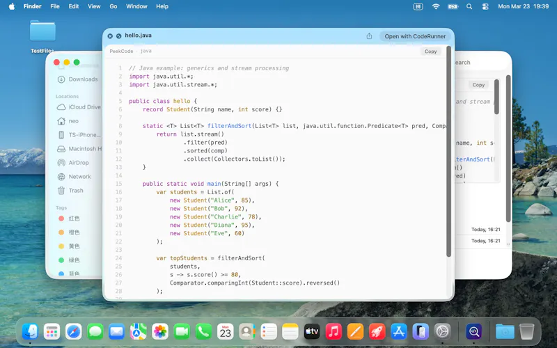 PeekCode screenshot 5