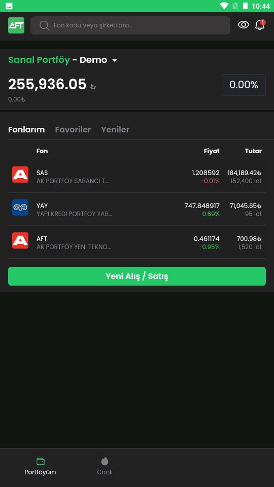Mídia 2 de Estimativa de fundos instantâneos