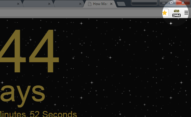 Star Wars Countdown