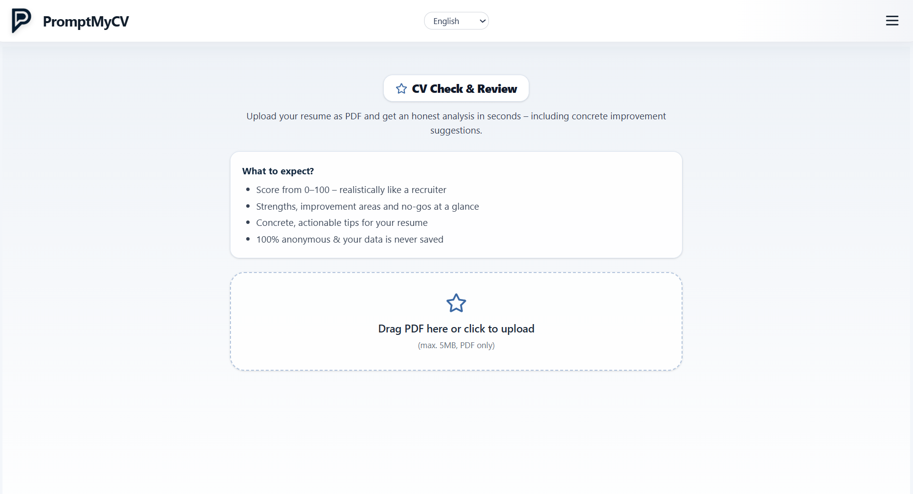 PromptMyCV - Tailor your resume to any job in seconds media 3