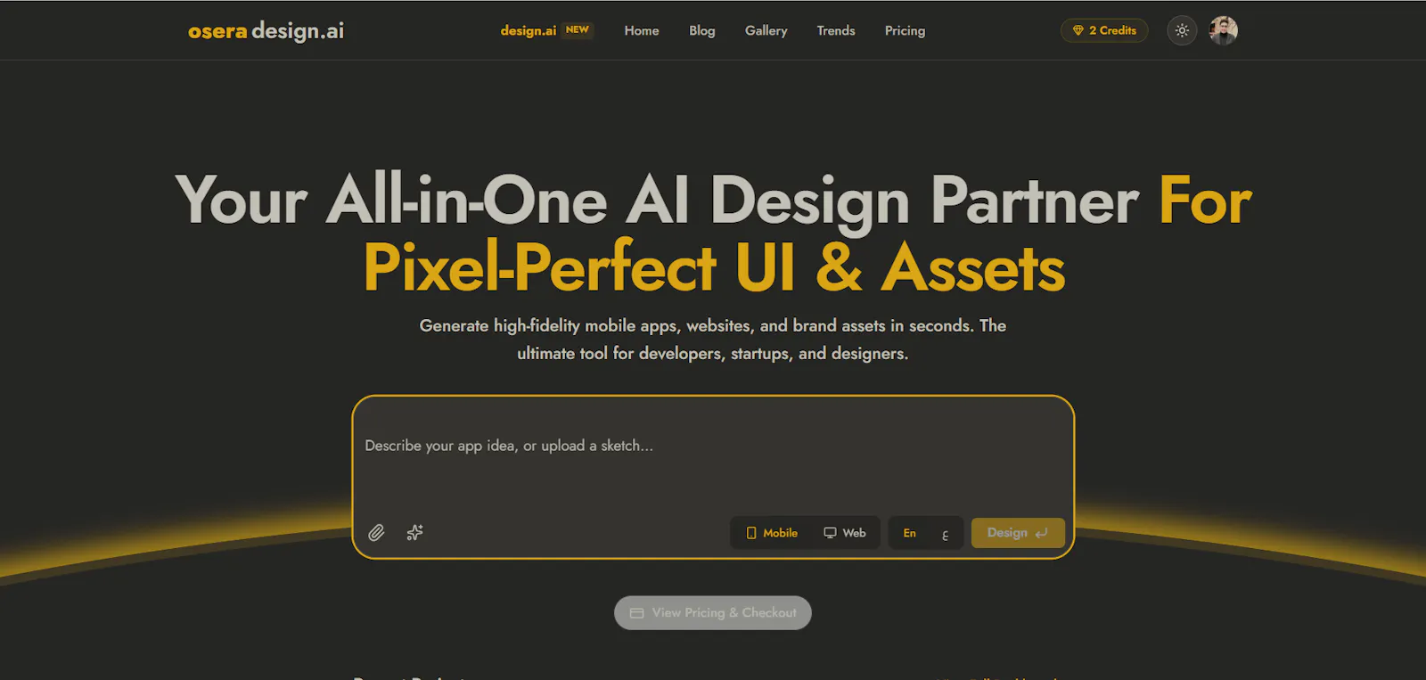 Text to editable UI designs in seconds screenshot 3