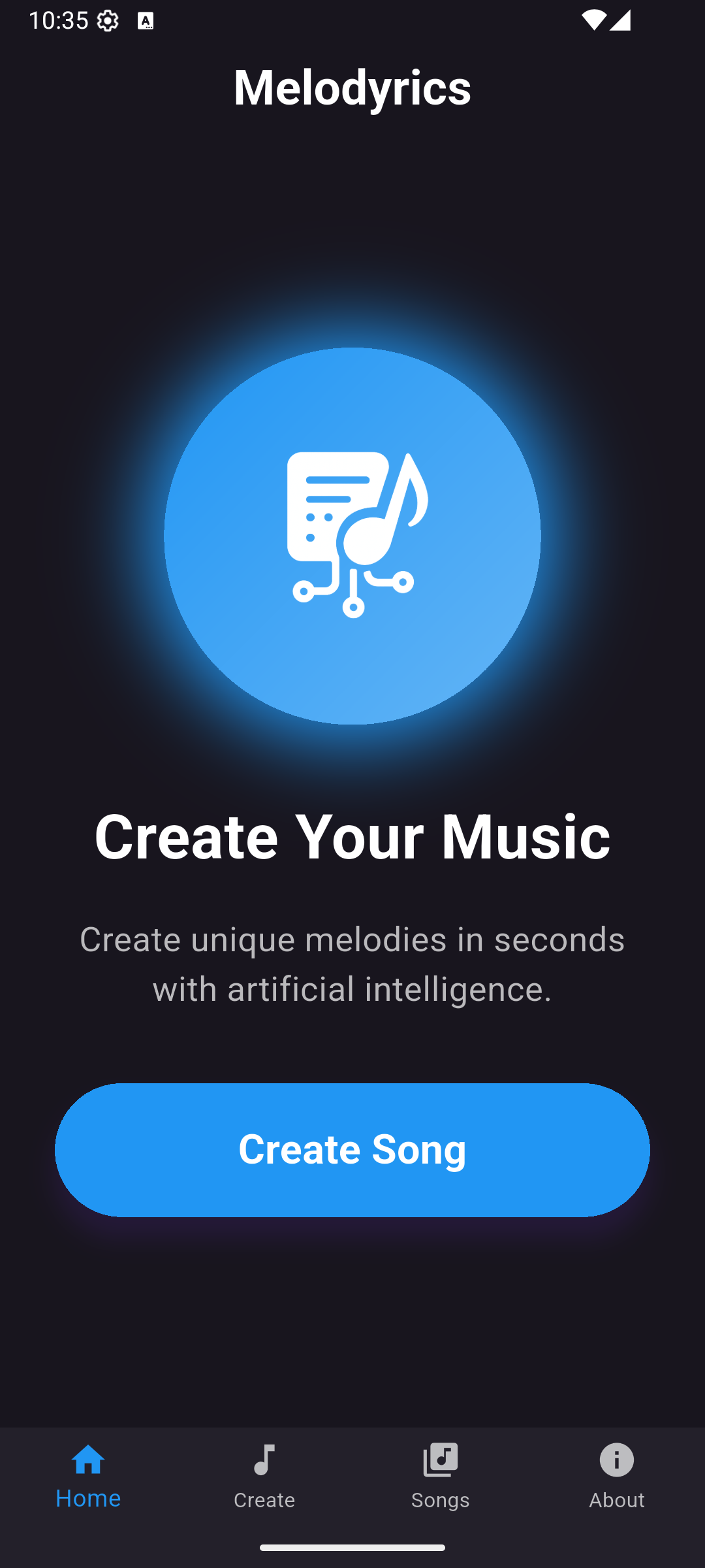 Melodyrics: AI Song Generator gallery image