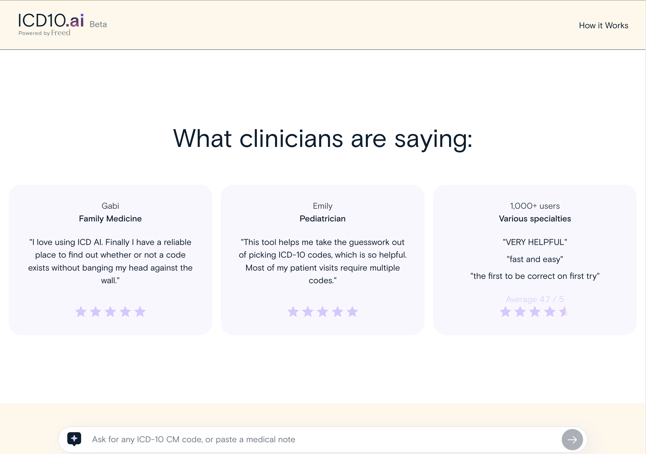 ICD10.ai - Kostenloses KI -Börsengang -ICD 10 -Suchwerkzeug für Kliniker 🩺 Medien 4