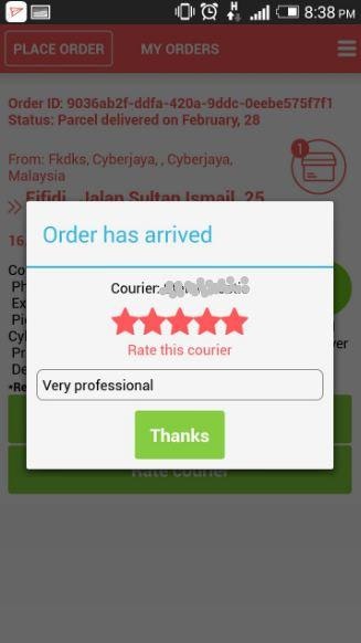 ezyCourier gallery image