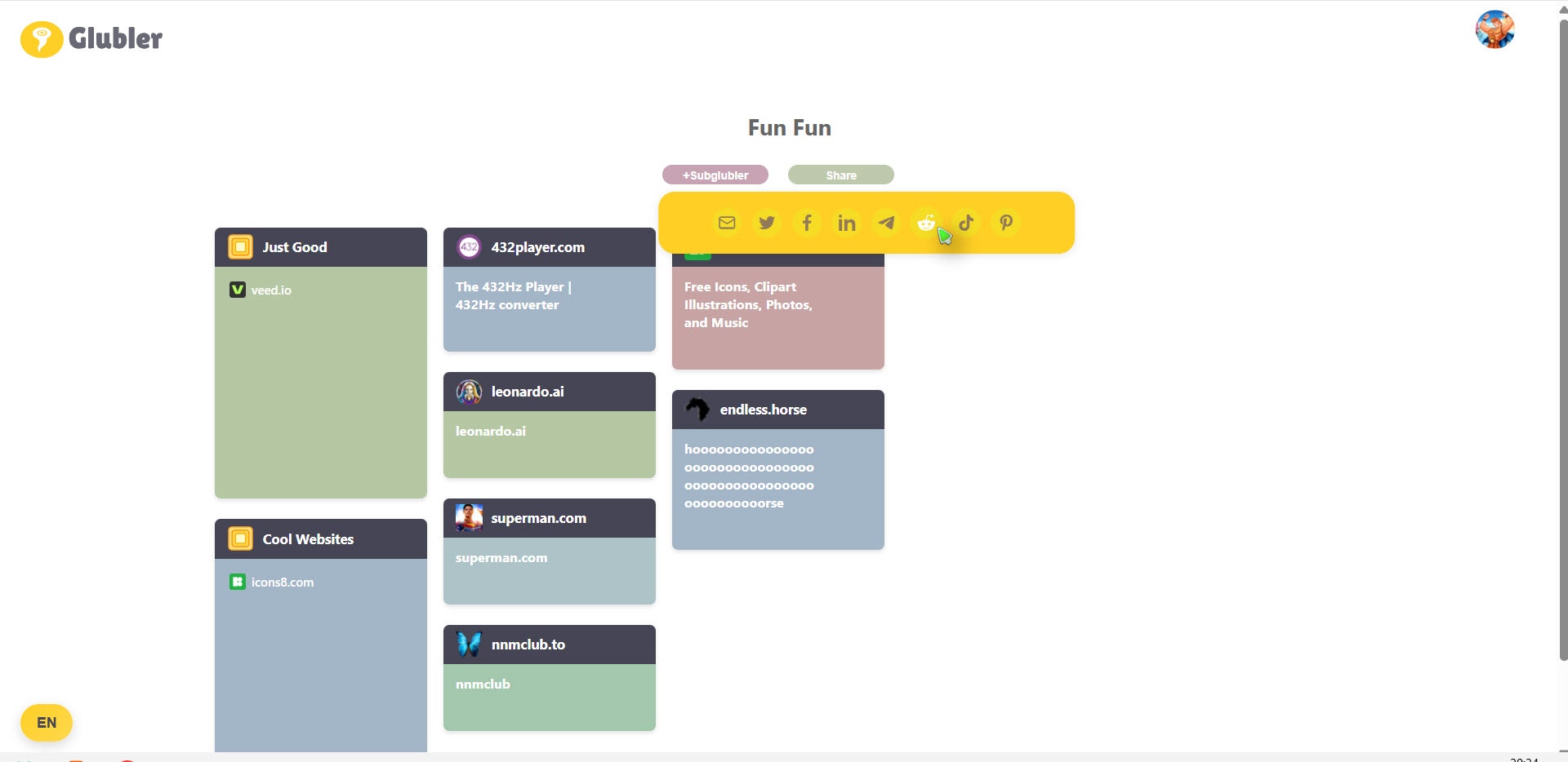Glubler - Gluing the Internet gallery image