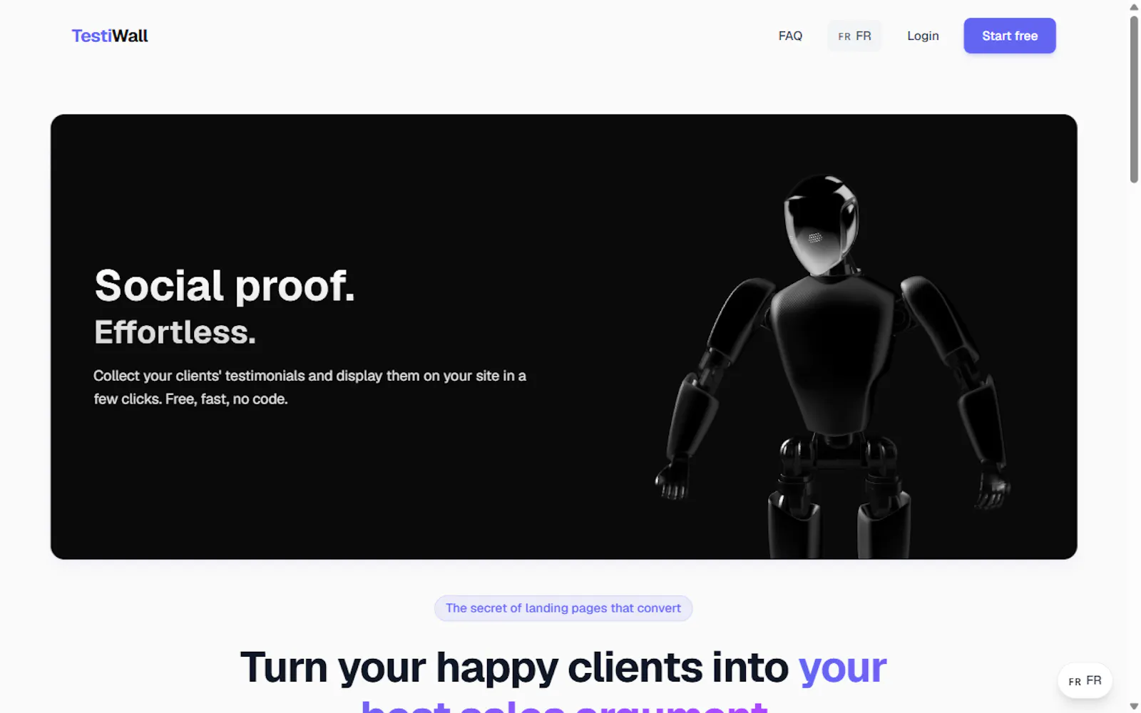 TestiWall screenshot 1