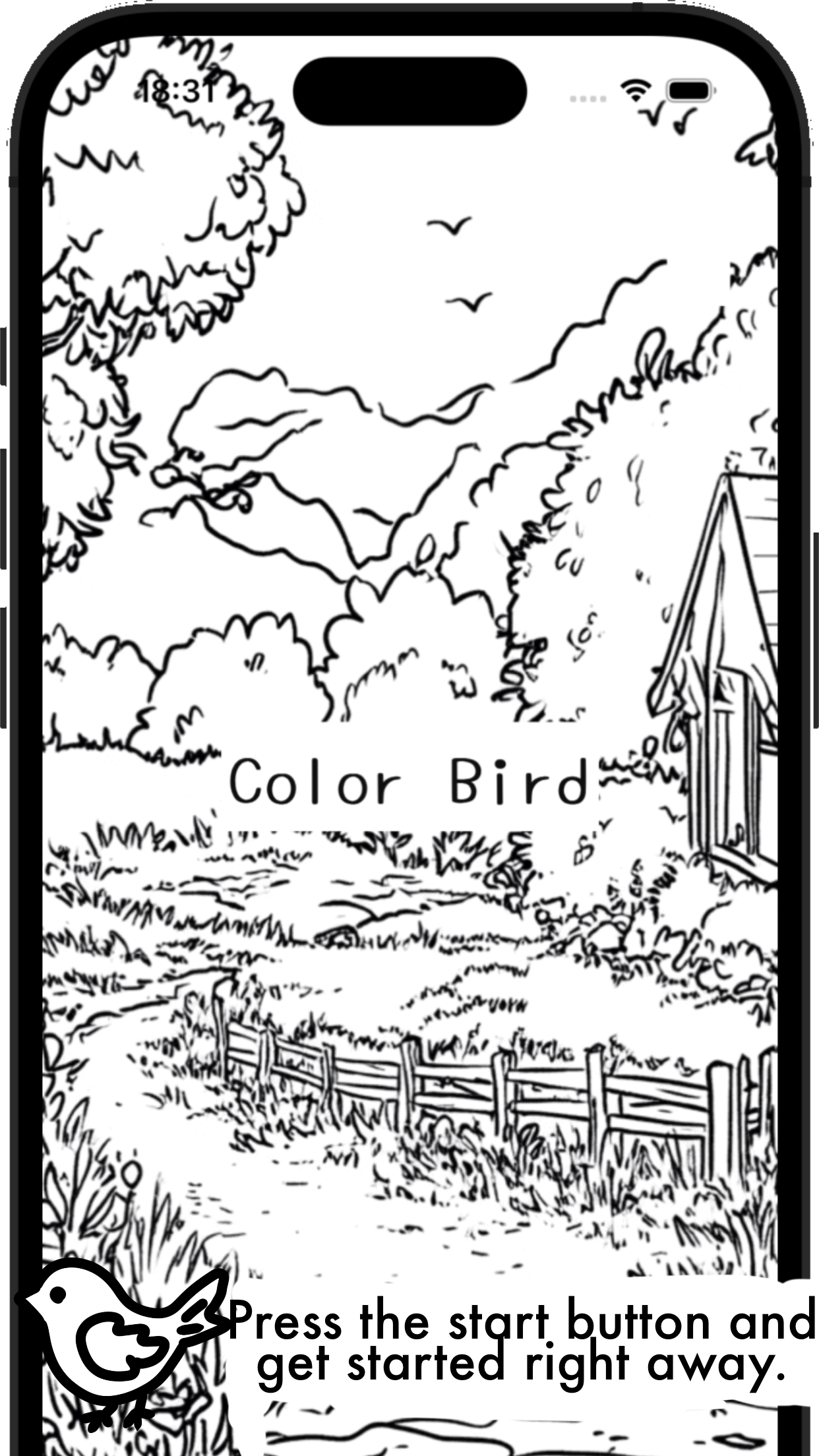 Colorbird Encontre o aplicativo de jogo de pássaro media 2