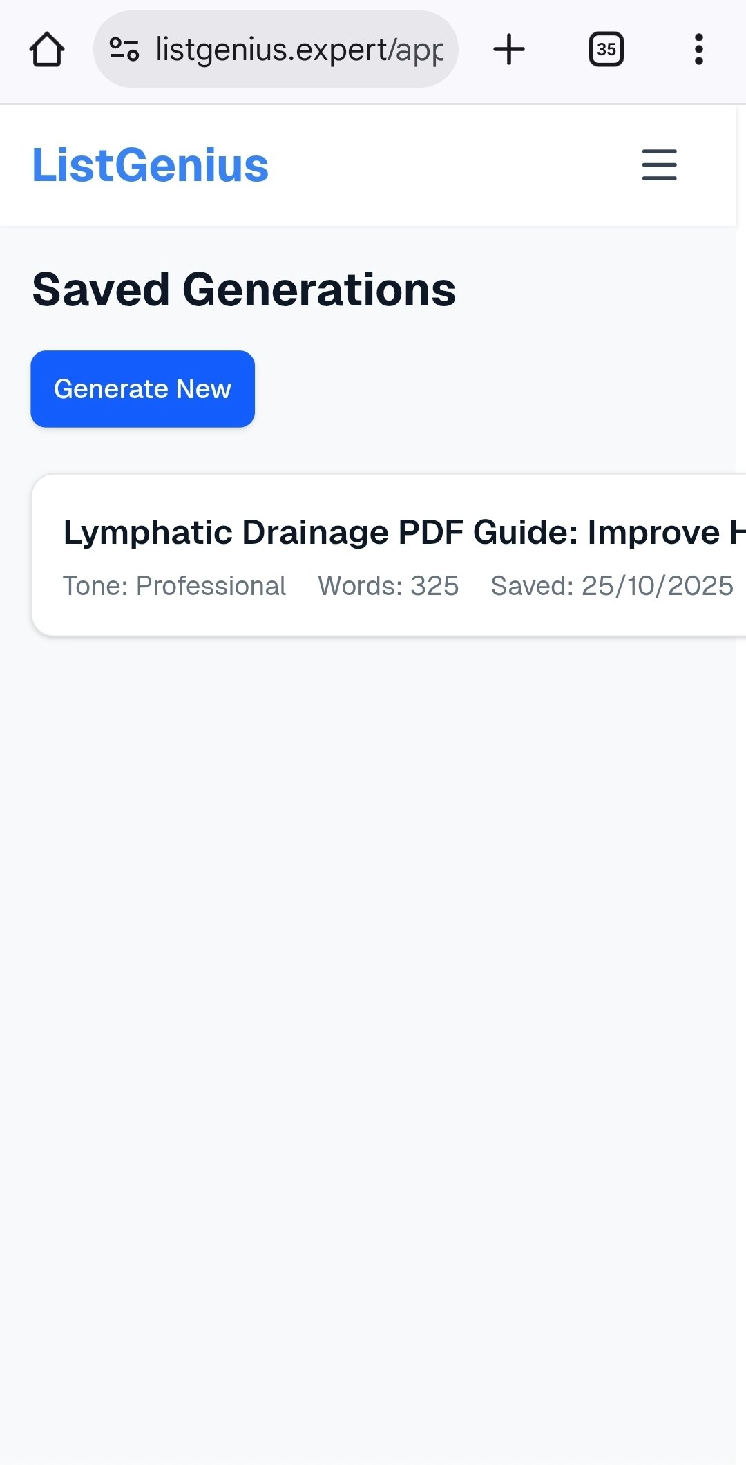 ListGenius gallery image