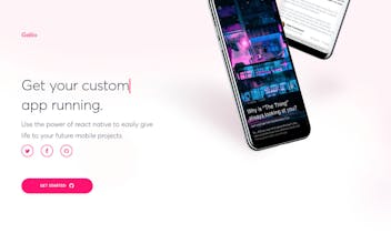 Galio Framework gallery image