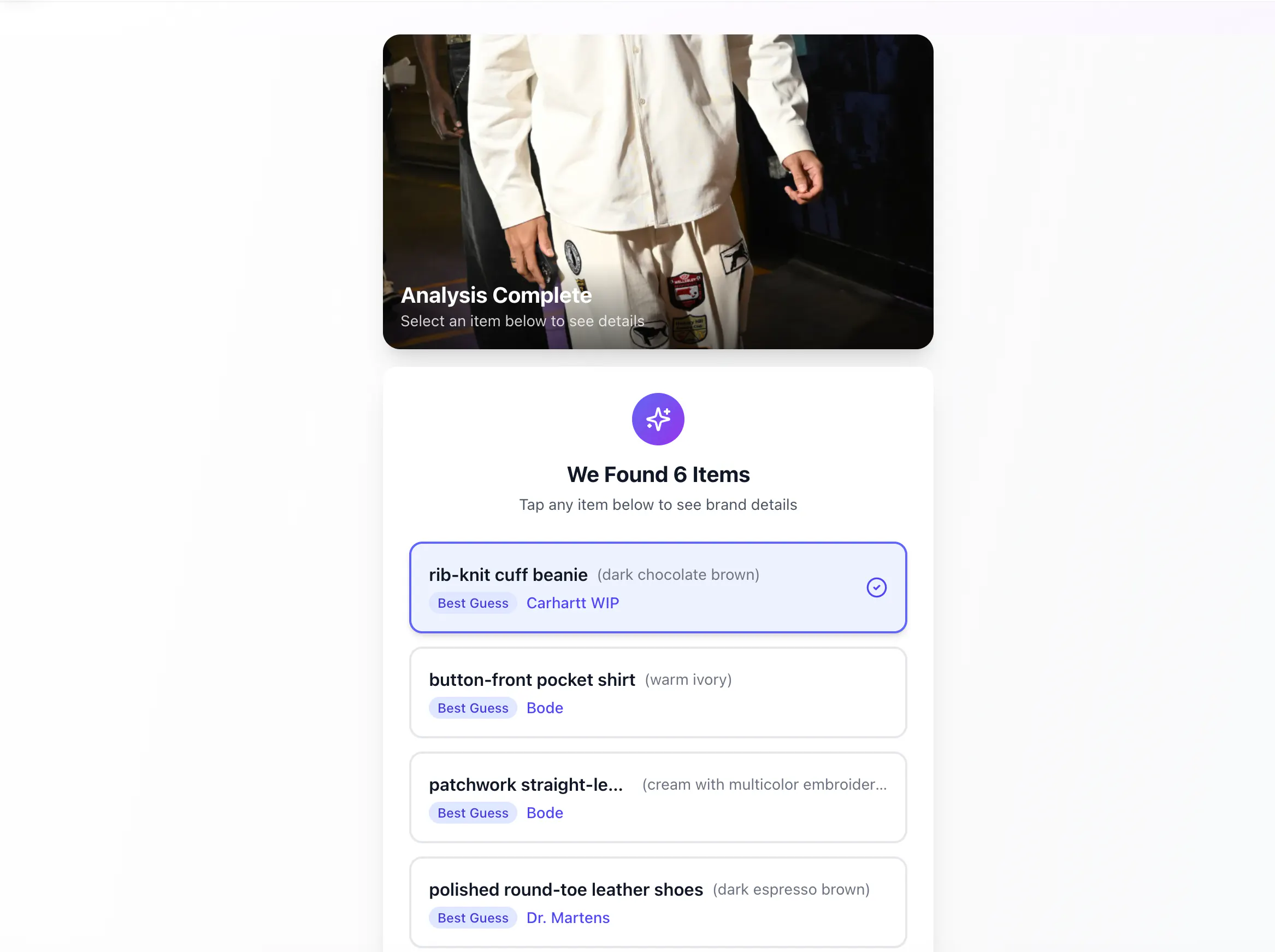 StyleFinder gallery image