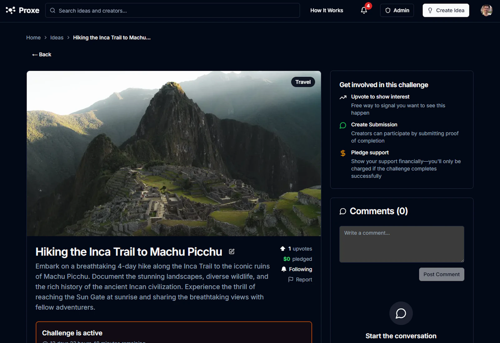 Proxe screenshot 2