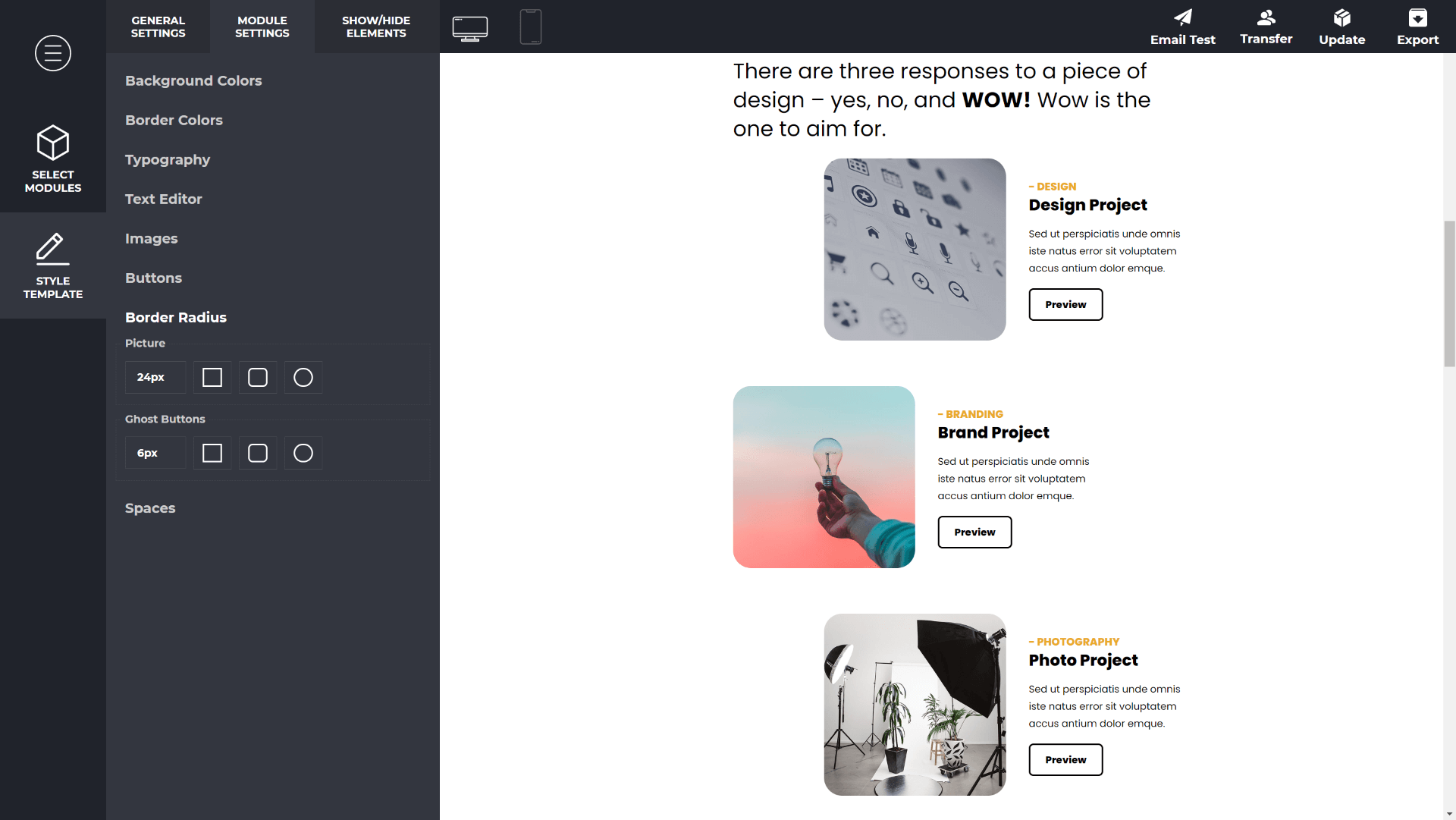 Modules Composer gallery image