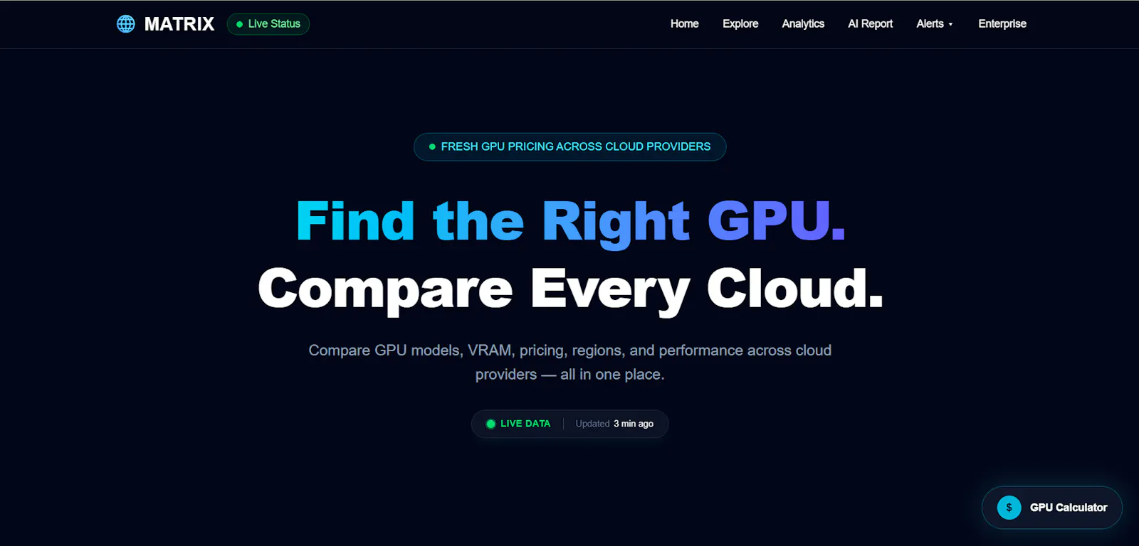 GPU Matrix screenshot 1