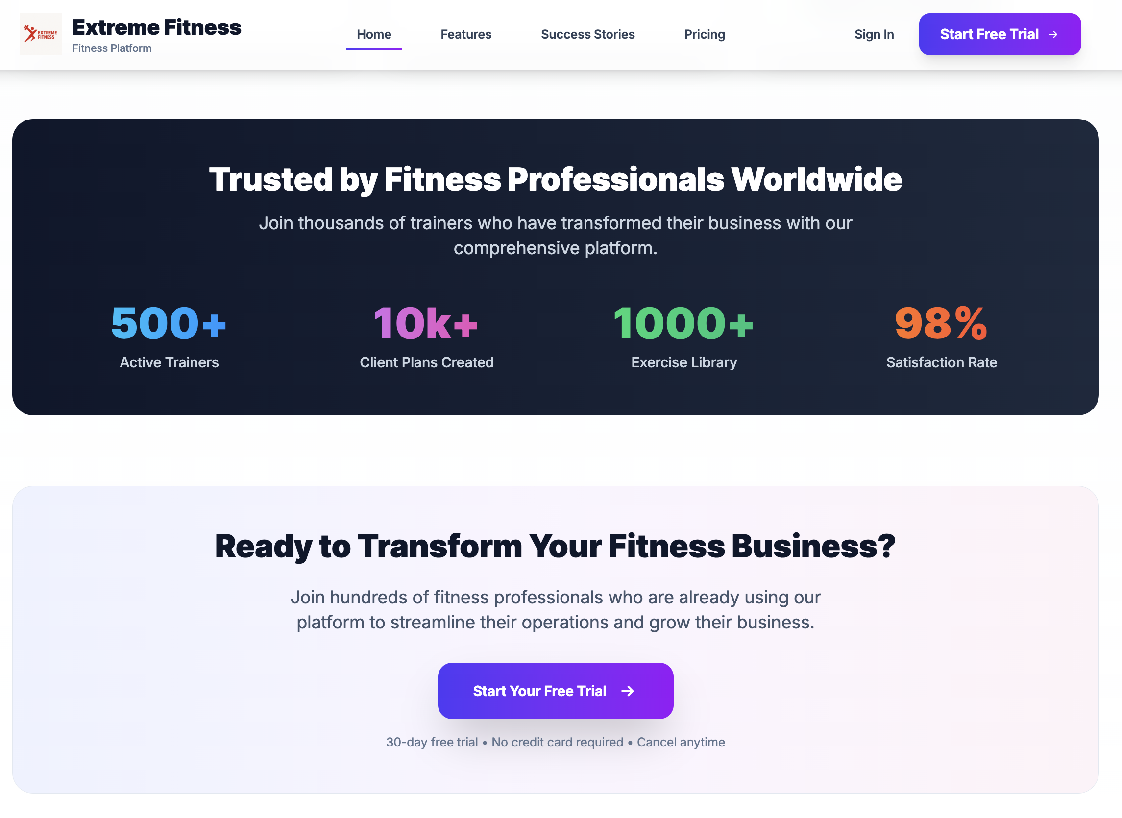 Extreme Fitness gallery image