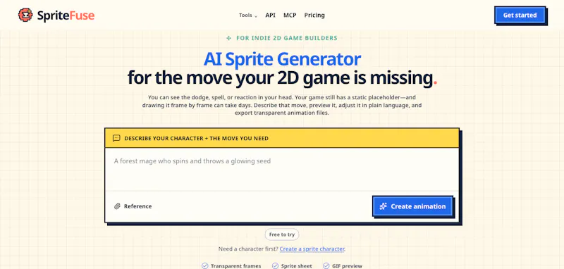 SpriteFuse screenshot 1