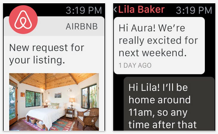 Airbnb for Apple Watch media 3