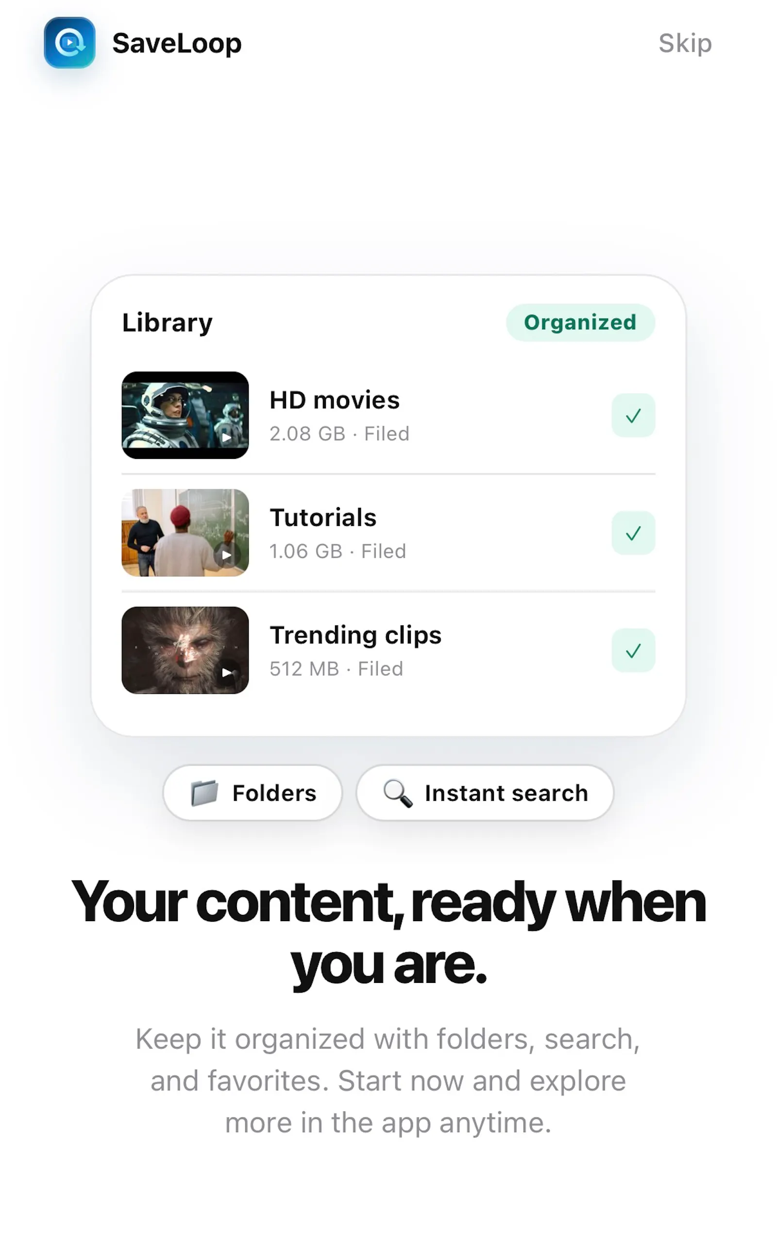 SaveLoop screenshot 4