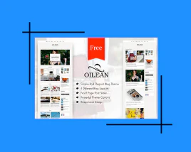 Oilean – Free WordPress Blog Theme