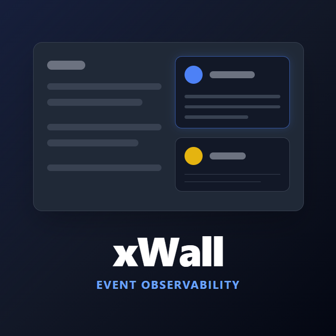 xWall - Product Hunt launch logo and brand identity