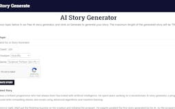 Free AI Story Generator media 1