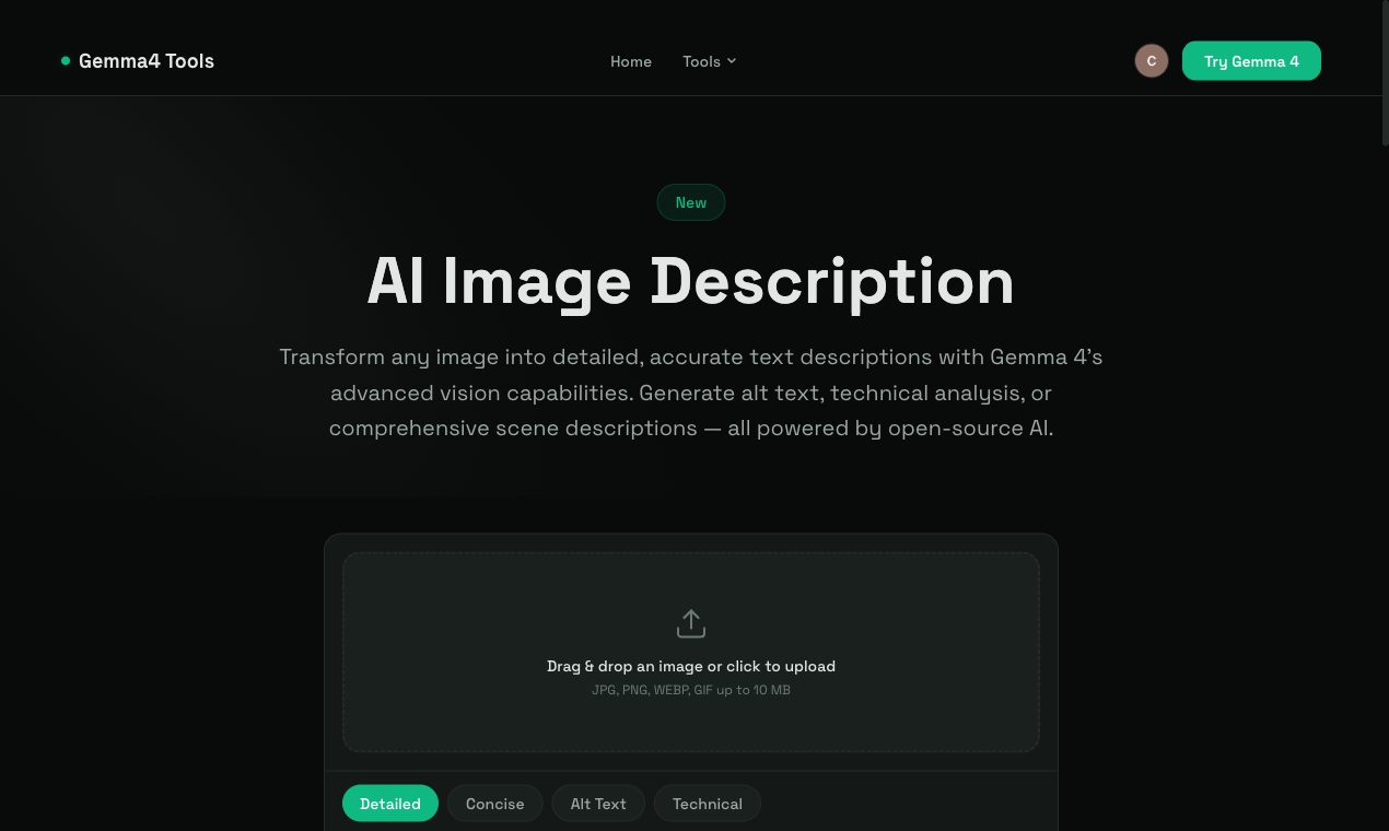 Gemma 4 Tools gallery image