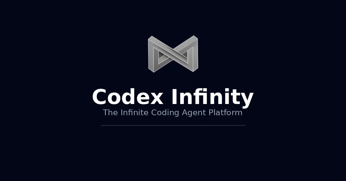 Codex Infinity - Main product screenshot demonstrating key features and user interface