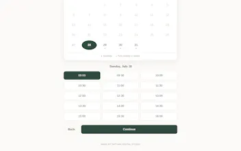 Booking Page gallery image