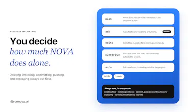 NOVA CLI v1.0 gallery image
