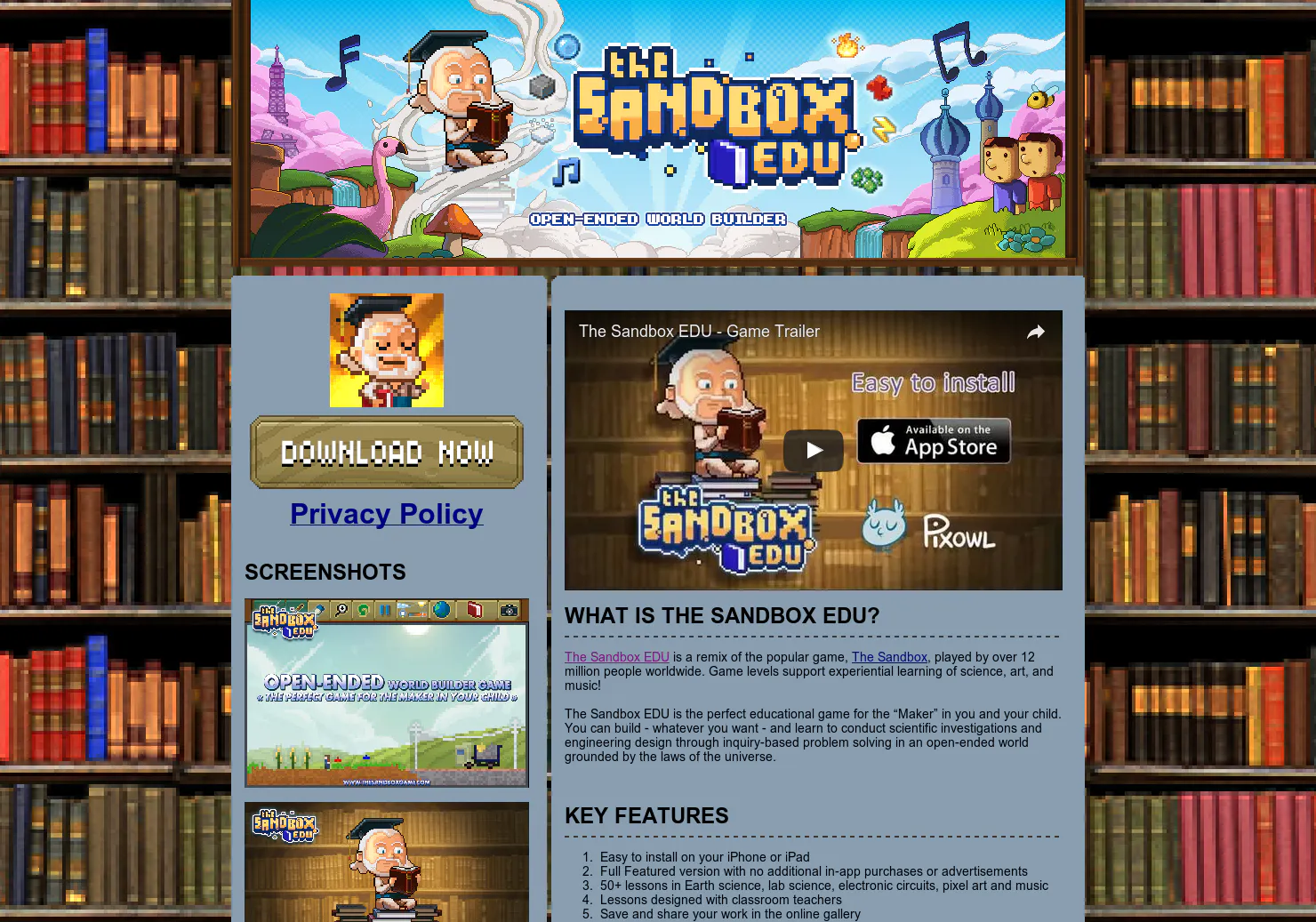 The Sandbox EDU