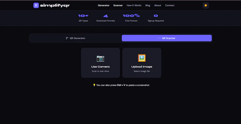 SimplifyQR screenshot 3