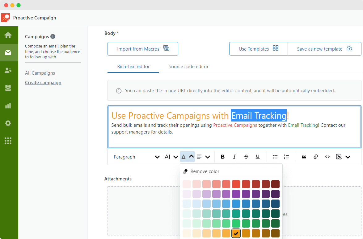 แคมเปญเชิงรุกสำหรับ Zendesk - เริ่มส่งอีเมลจำนวนมากจาก Zendesk media 2