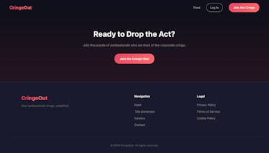 CringeOut.com - Social Network gallery image