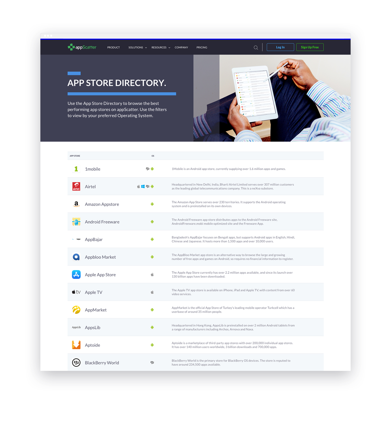 appScatter gallery image