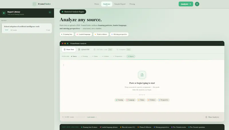 FrameFinder screenshot 1