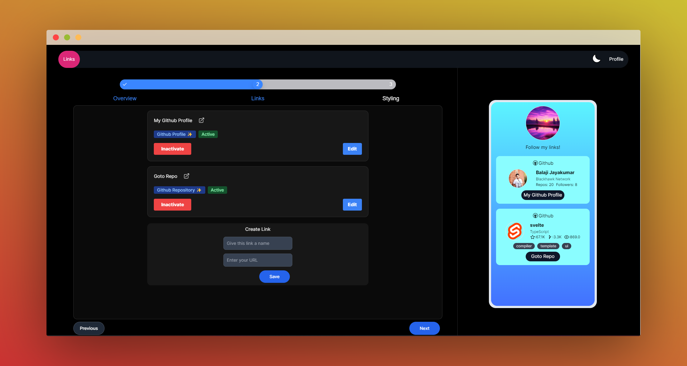 Dev Links media 3