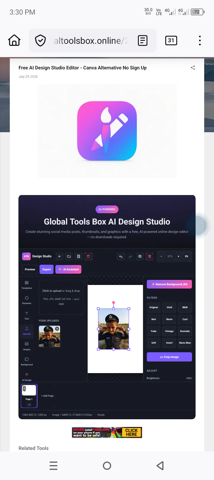 Canva Alternative AI Design Studio screenshot 6