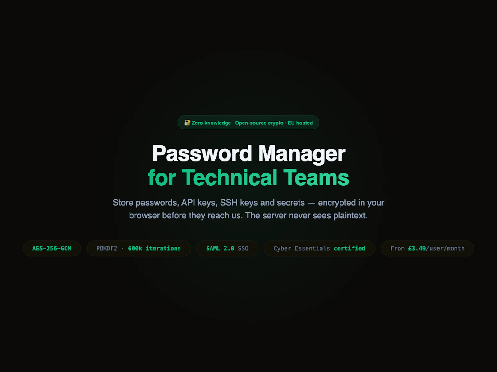 SealedKeys screenshot 2