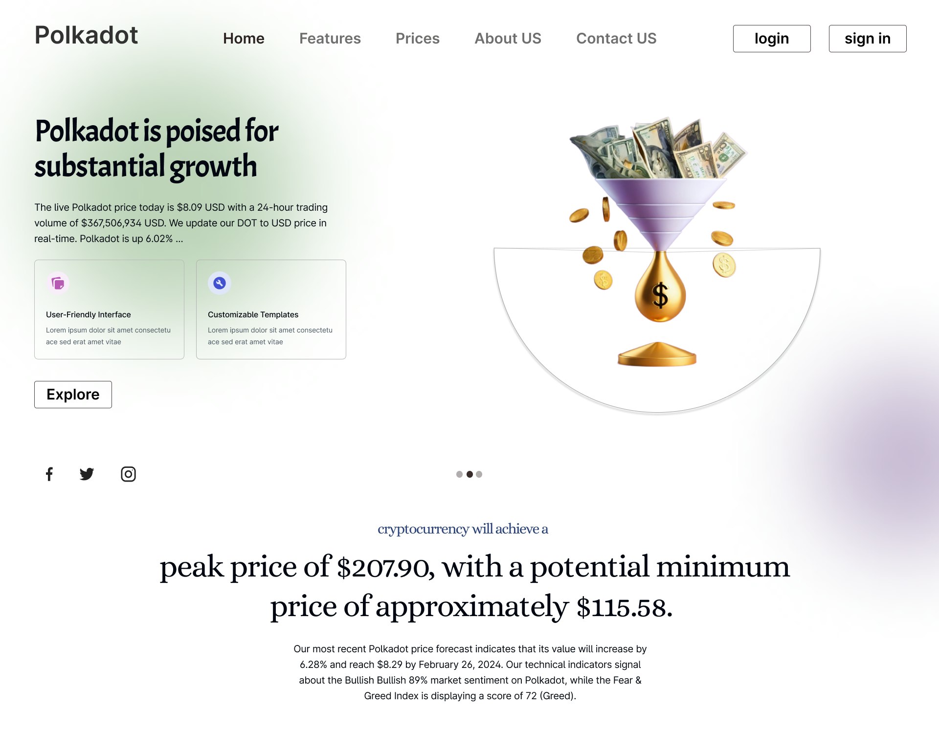 AI-powered Blockchain  - Screenshot 2 showing product features and functionality