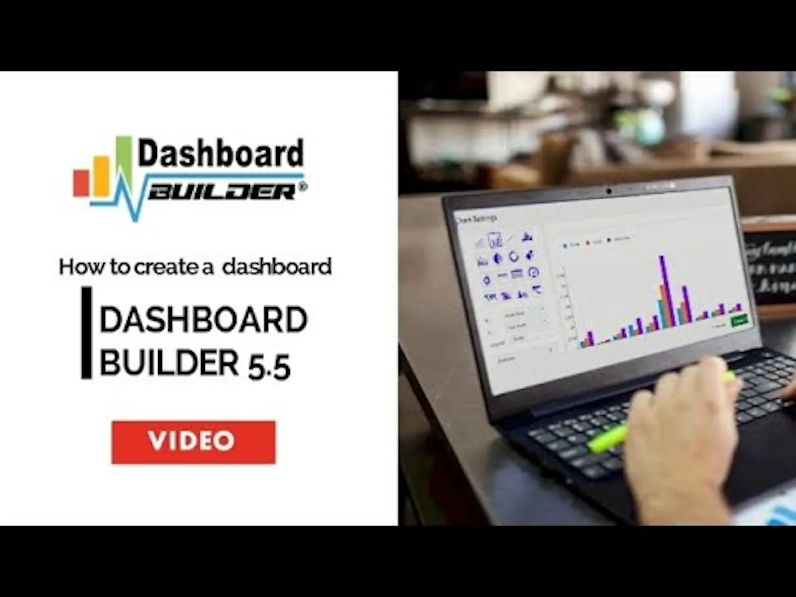 Dashboard Builder  screenshot 1 (video preview)
