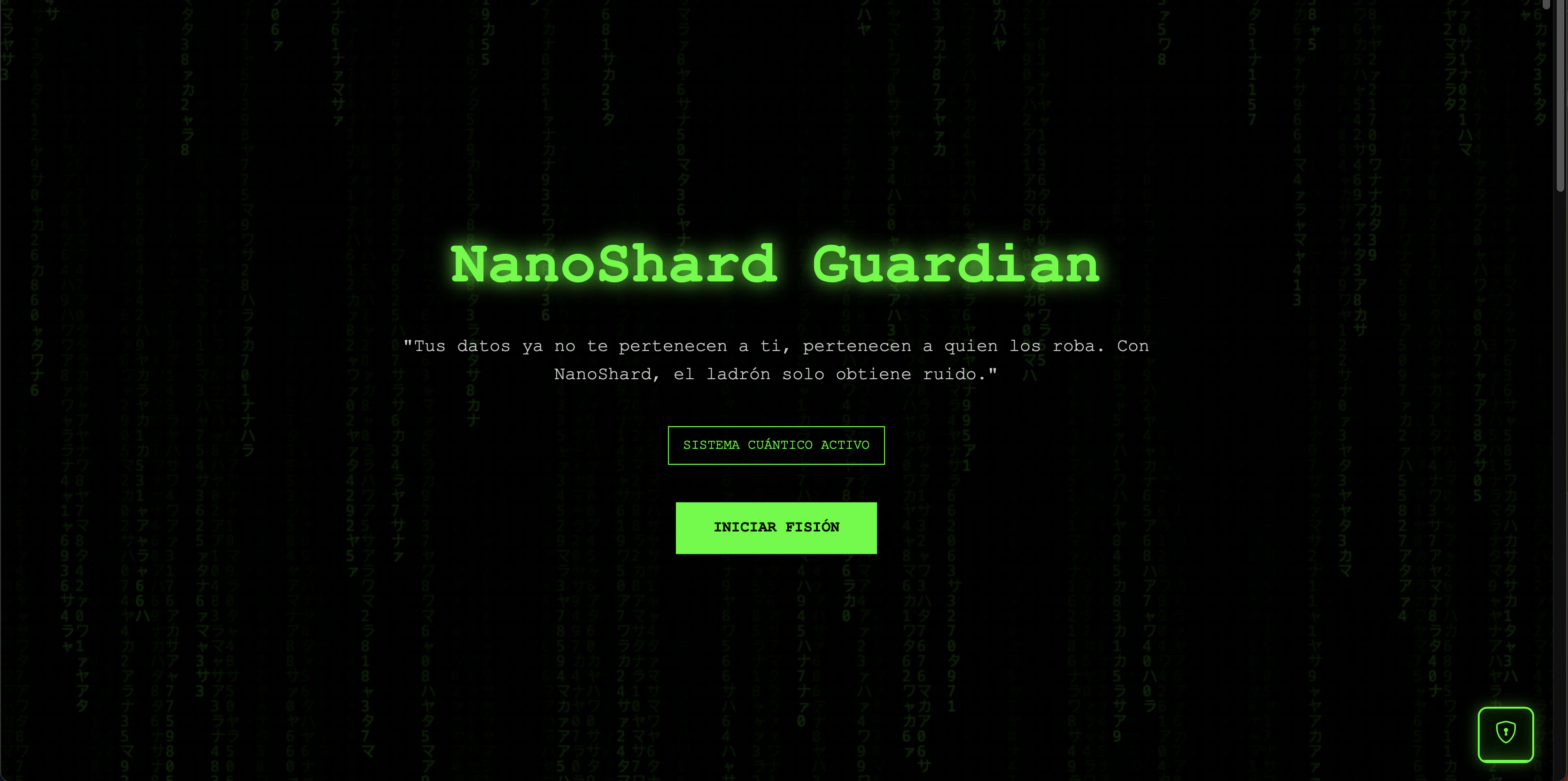 NanoShard Guardian v1.0