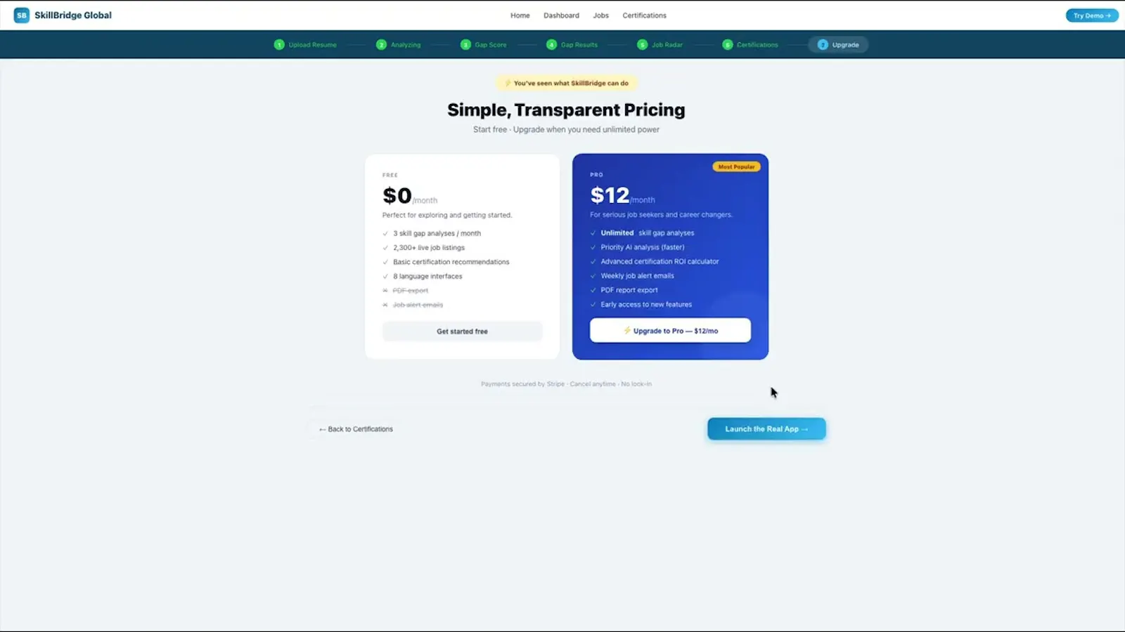 SkillBridge Global screenshot 1 (video preview)
