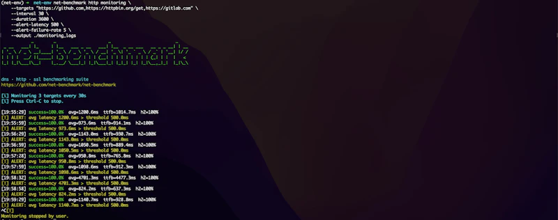 net-benchmark screenshot 5
