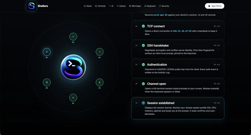 Shellora screenshot 2