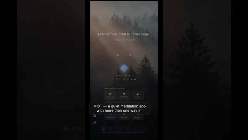 MIST screenshot 1 (video preview)