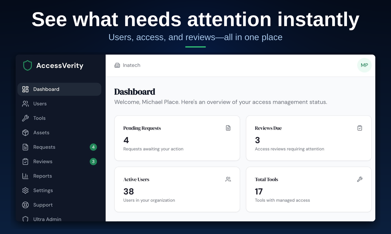 AccessVerity - Screenshot 3 showing product features and functionality