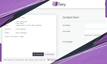 Free, Online Form Maker for Bootstrap 5 gallery image