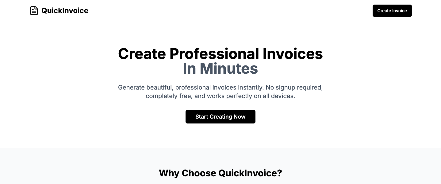 QuickInvoice