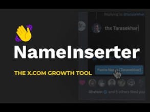 NameInserter for Chrome gallery image